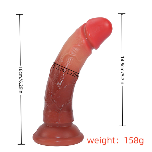 Velmora Terra Series - Life-Like Contoured Wellness Device with Suction Base